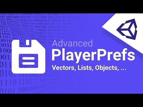 Unity PlayerPrefs Advanced [ Save Vectors, Colors, Arrays, Lists, Objects, .. ]