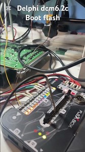Reading delphi dcm6.2v in boot with Flex #chiptuning #magicmotorsport #vw #tuning #transporter