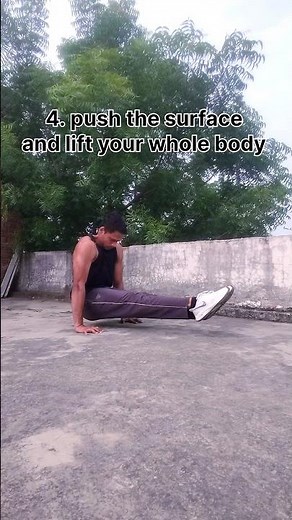 L - sit tutorial | #fitness #calisthenics