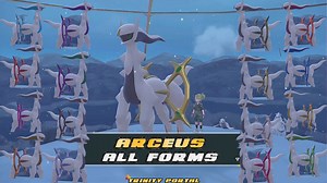 9.1K views · 56 reactions | Lets praise the God!! Lord Arceus! Here is all his different elemental form and also the new stella form! #pokemonscarletandviolet #pokemon | Trinity Portal | Facebook
