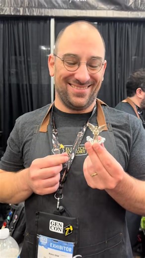 Meet Matt of @EldritchFoundry ! #eldritchfoundry #miniatures #customminiatures #dnd #tabletopgames #tabletop #rpg #ttrpg #games #gameconvention #thegenconinterviews #paxunplugged | Honest and Unbiased