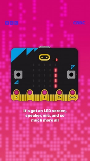 CBBC | Say hello to the #microbit 👾 | Instagram