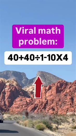 19K views · 18 reactions | Viral math problem #reels | At Home with Jennie and Nick | Facebook