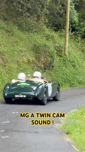 MG A 1600 Twin Cam sound ! Tour Auto 2026 #racing #tourauto #sound #rally #rallycar #fyp #car