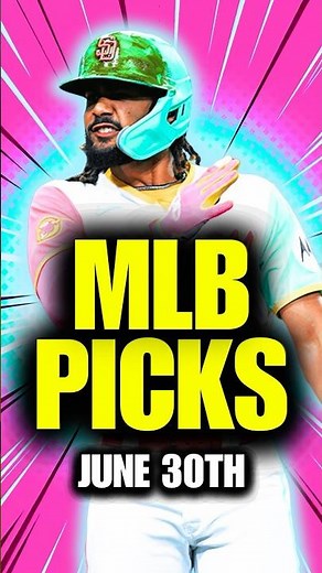 MLB Picks Today (FREE Home Run Bet 6/30/25) | Best MLB Player Prop Bets, Picks & Predictions