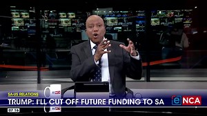 #eNCA anchor Bra Dan Moyane speaks on US President Donald Trump threatening to cut all future funding to South Africa. #eNCA #DStv403 #TheSouthAfricanMorning | eNCAnews