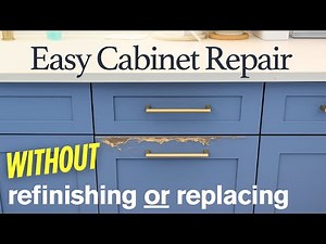 Fixing the Worst Cabinet Damage We See All the Time | Kitchen Cabinet Repair