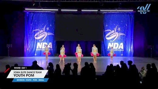 Iowa Elite Dance Team - Youth Pom [2025 Youth - Pom - Small Day 1] 2025 NDA All-Star National Championship