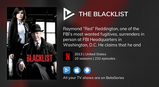 Watch The Blacklist streaming