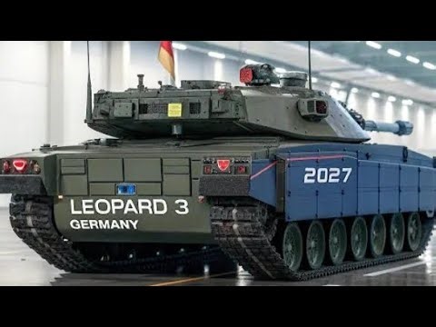 “Leopard 3 (2027) – Germany’s Next Generation Super Tank Revealed”