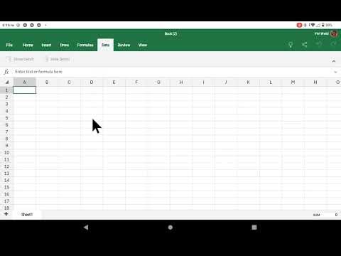 Showing you Excel from scratch