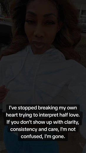 Because the woman I am now She doesn't wait for a man to realize what he had. She doesn't make excuses for energy that feels off. And she definitely doesn't decode mixed signals. #fyp #relationships #dating#mixedsignals #clarity