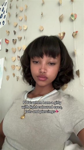 Seeing a Unique Girly with Light-Colored Eyes