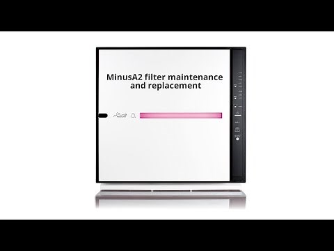 MinusA2 Air Purifier - How to Replace Filters