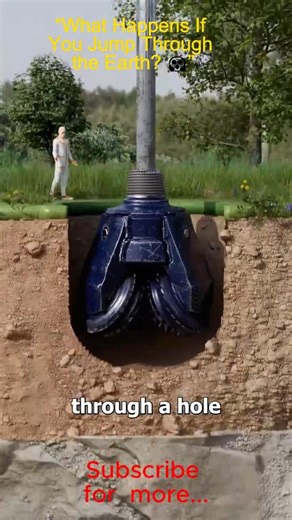What Happens If You Jump Through the Earth? 😱