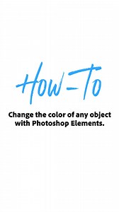 2.6K views · 19 reactions | Change colors in your photo like magic. Use easy selection tools to choose your objects, and then pick any hue that works for you! | Adobe Photoshop Elements & Premiere Elements | Facebook