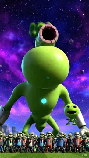 Beta Carrotina Enlarges Peashooter into a Giant!