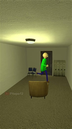 Can Baldi Hide From Jeff #shorts