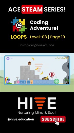 Grade 1 Code Monkey Level 08 Page 19 LOOPS