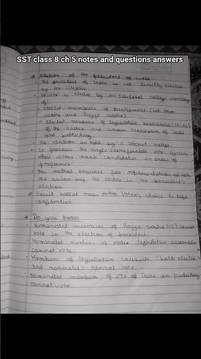 Class 8 SST ch5 notes and questions answers