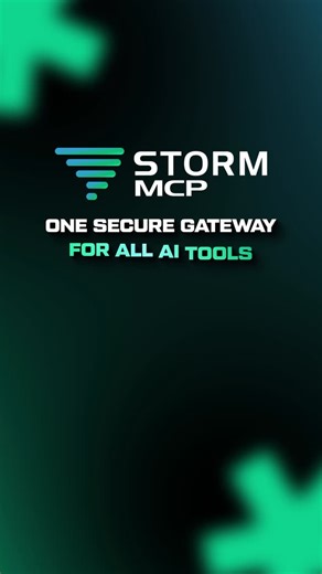 Programmer Talkz | Coding | Ai | Job Updates on Instagram: "One Gateway. All Your AI Tools. No messy APIs. No token headaches. Authentication done right → OAuth or API keys, your choice. Secure. Unified. Observable. ⚡ Build your AI toolkit in under 60 seconds with Storm MCP. 👉 Try it free: stormmcp.com #AItools #AIAutomation #StormMCP #ProductivityHack #AIworkflow #DevTools #EnterpriseSecurity #APIsimplified #AIintegration #NextGenAI"