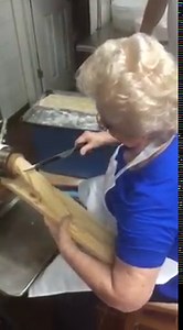 Nonna Tina Sacramone making pasta dough for lasagne!!! | Cooking with Nonna