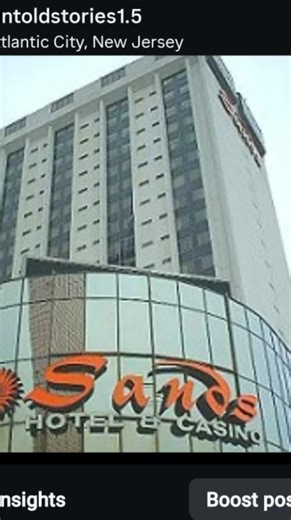 Atlantic City History 1st Casino to be demolished The Sands Casino. | Untoldstories