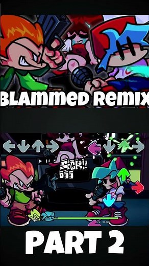 FNF - Blammed remix [PART 2] (Skins) (FNF MOD) #shorts