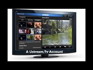 How to make a live streaming webcam in USTREAM
