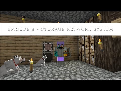 Minecraft RAD 2 - Episode 8 - Storage Network System