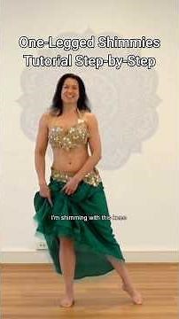 One-Legged Shimmy | Intermediate Tutorial Step-By-Step #bellydancetutorial #bellydance #ارقص