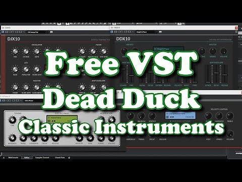 Free VST - Dead Duck Classic Instruments