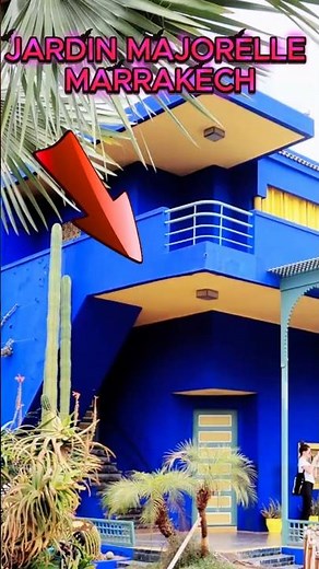 Jardin Majorelle Morocco Marrakesh Tour 🇲🇦 || جاردن ماجوریلے مراکش