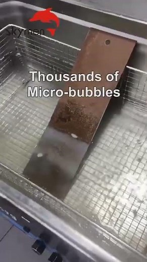 How to Cleaning Rust by Ultrasonic Cleaning Machine / Skymen Ultrasonic Cleaner