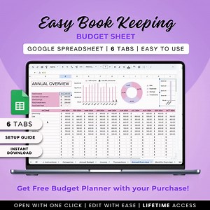Small Business Bookkeeping Google Sheet: Profit & Loss Tracker (digital Download) - Etsy