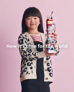 Happy International Day of the Girl! 🥳 Bold, innovative and inspiring – girls’ creative energy is rebuilding the world. Together, let’s get the world ready for girls! | LEGO