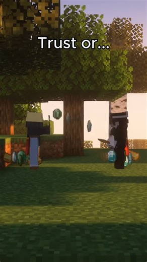 Minecraft Daily New idea💡 on Instagram: "It's always so scary 😭 Follow @instacraft.mc for more! #minecraft #minecraftvideo #minecraftdaily Kindly please DM me for Credit/Removal."