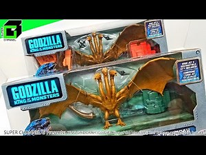 KING GHIDORAH (GODZILLA King of the Monsters) 2nd Release action figure by Jakks Pacific UNBOXING