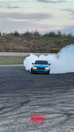 BMW M5 Insane Drift Tutorial | Smoke + Power Slide 😈🔥 #shortsfeed #automobile #carshots