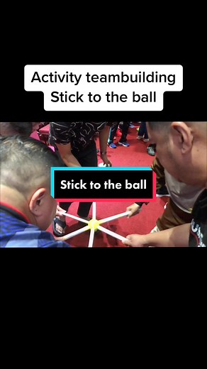 Team Building Ball Passing Game - Stick to the Ball