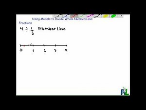 Using Models to Divide Whole Numbers and Fractions