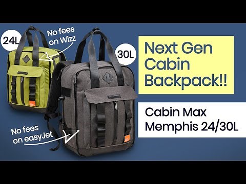 Cabin Max Memphis - Next Gen Cabin Bag that avoids extra fees on EasyJet and Wizz Air