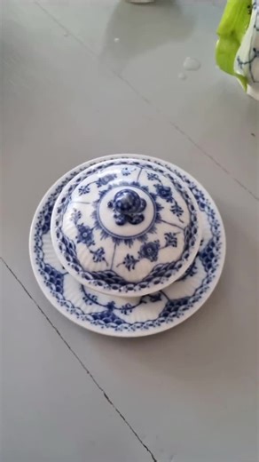 Royal Copenhagen Dinner Plate, Blue Fluted Half Lace #571, 25 Cm, Vintage Danish Porcelain - Etsy