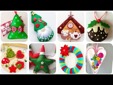 🎄✨ Mindful Felt Christmas Crafts 🎅 Handmade Ornaments, Trees & Gingerbread-Inspired Holiday Décor 🍭