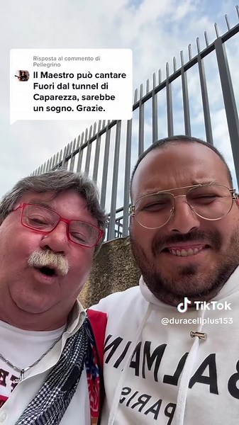 Giuseppe Pellegrino e la sua mamma su TikTok