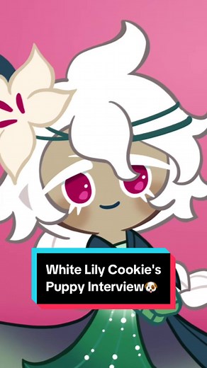 White Lily Cookie’s Puppy Interview in Cookie Run