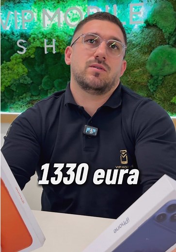 Ljudi, ajfon 17 Pro Max ima najnižu cenu do sada 1330 💶 Vidimo se sitra od 10h! 🥳 #iphone17 #iphone17promax #vipmobile