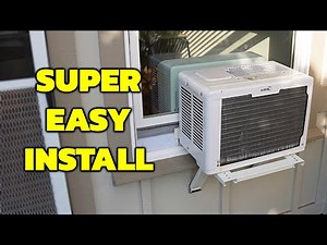 Installing a Window Air Conditioner Without Drilling Holes