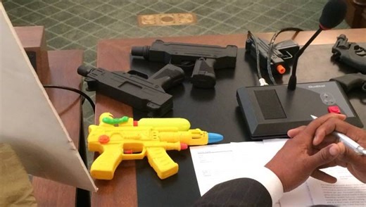 Does that toy gun look real? If it does, it's now illegal in New Jersey