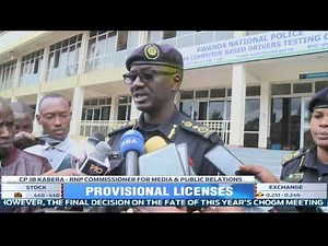 Rwanda Traffic Police rolls out online system for provisional driving license tests